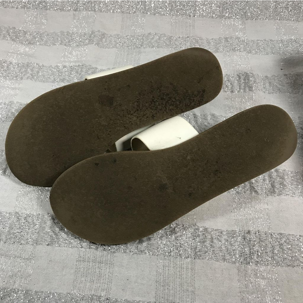 ALDO Aferracien-U Summer Sandals White Flat Sandal Women's Size: 8.5 - Picture 9 of 11